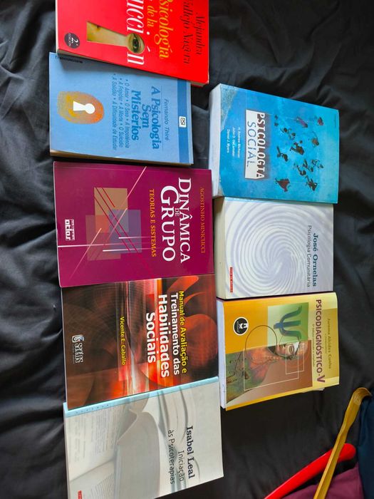 Livros de Psicologia (em pack ou separadamente)