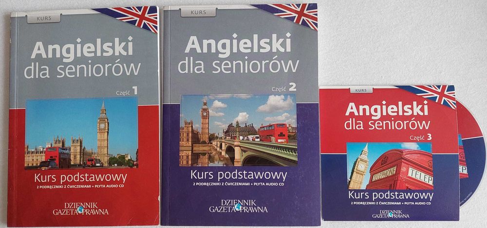 Angielski dla seniorów - książki