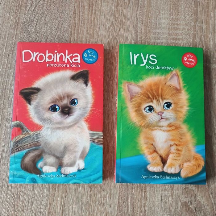 Książki Drobinka i Irys Stelmaszyk