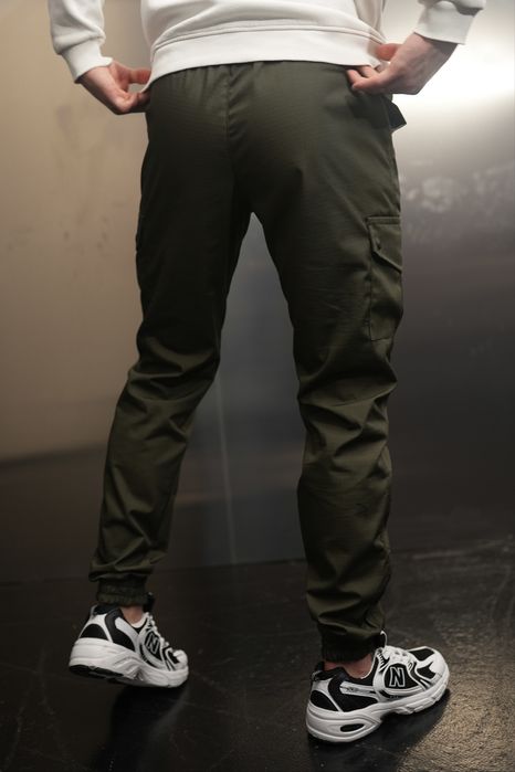 ТОП ЯКІСТЬ! Стильні карго штани на манжеті, чоловічі брюки.