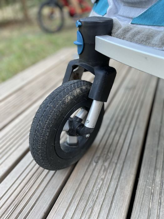 Queridoo Speedkid Przyczepka rowerowa Wózek blizniaki