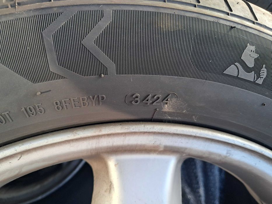 jantes originais ( pneus incluídos ) mercedes 16"