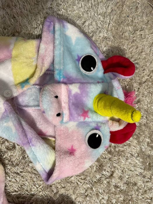 Детская пижама комбинезон единорог. Оригинал