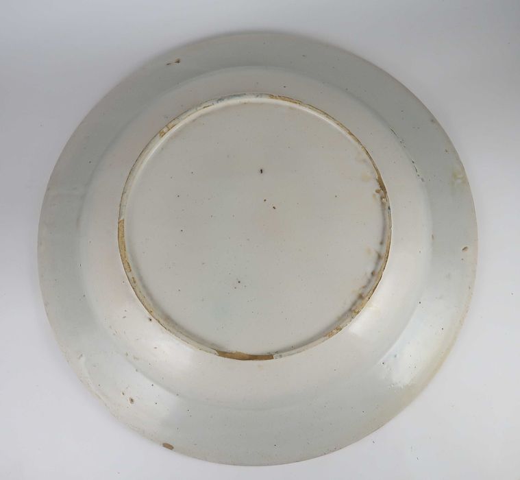 Prato Grande Faiança Séc. XIX - Andorinha - 35 cm