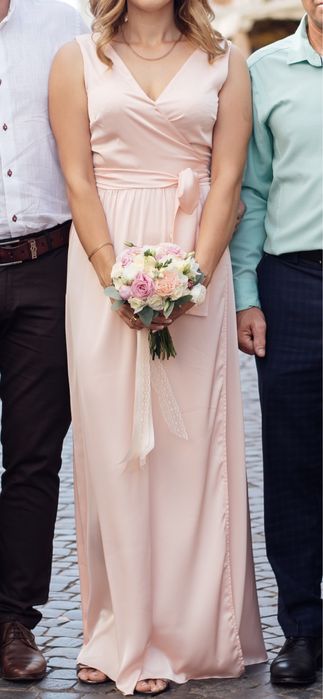 Платя довге шовк армані, вечірня сукня