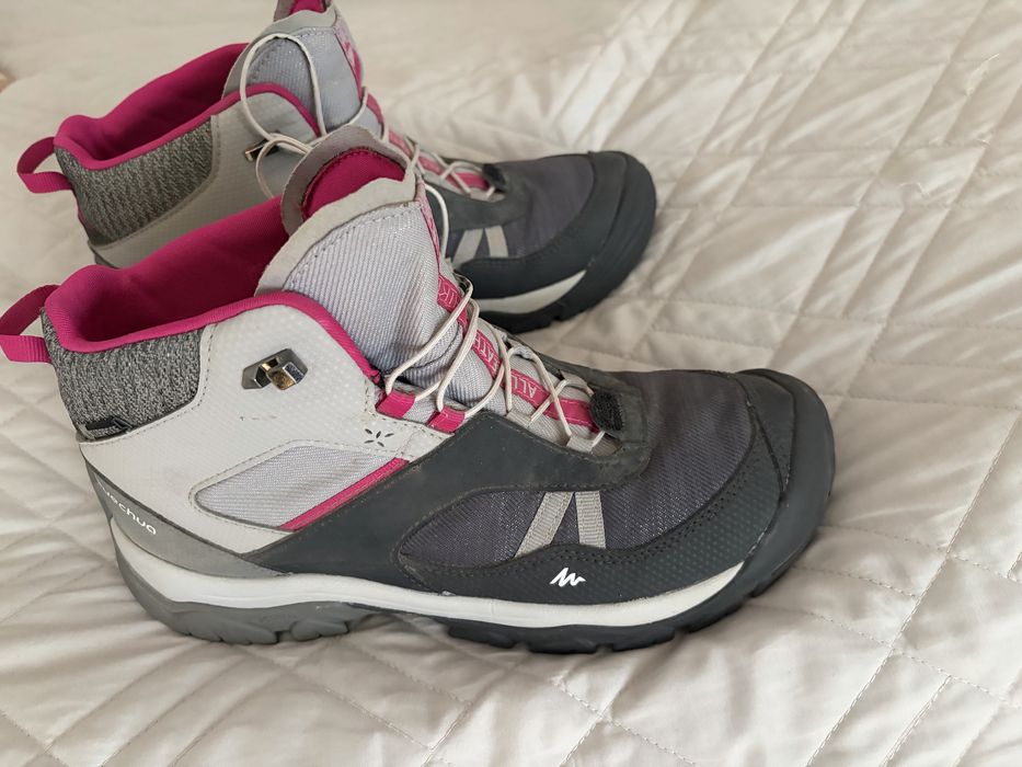 Buty turystyczne trekkingowe damskie Decathlon Quechua roz 38 super stan