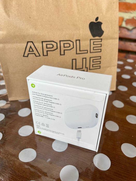 Запаковані! Чек, гарантія AirPods Pro 2 (USB-C ) Оригінал