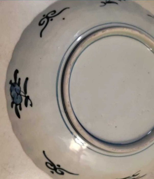 Prato em porcelana japonesa Imari