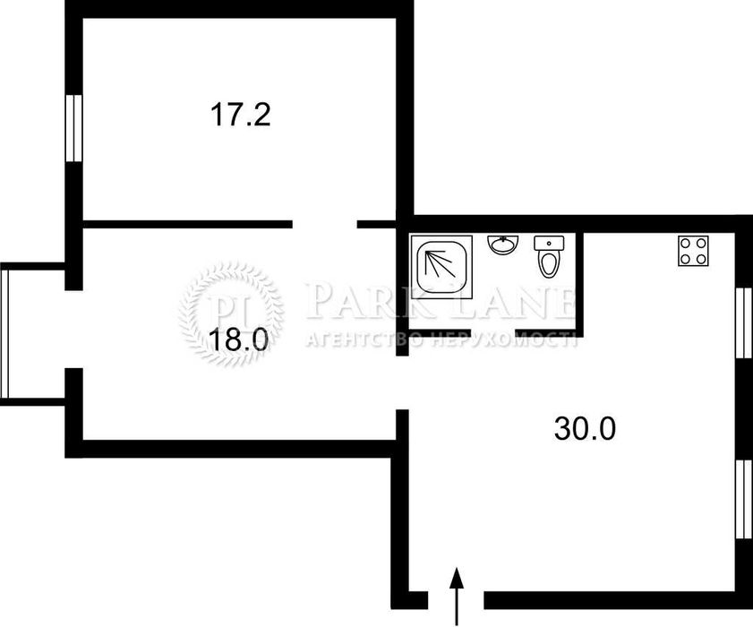 2-rooms apartment apartment by the address (area 70 m²) - Atlanta.ua - photo 2