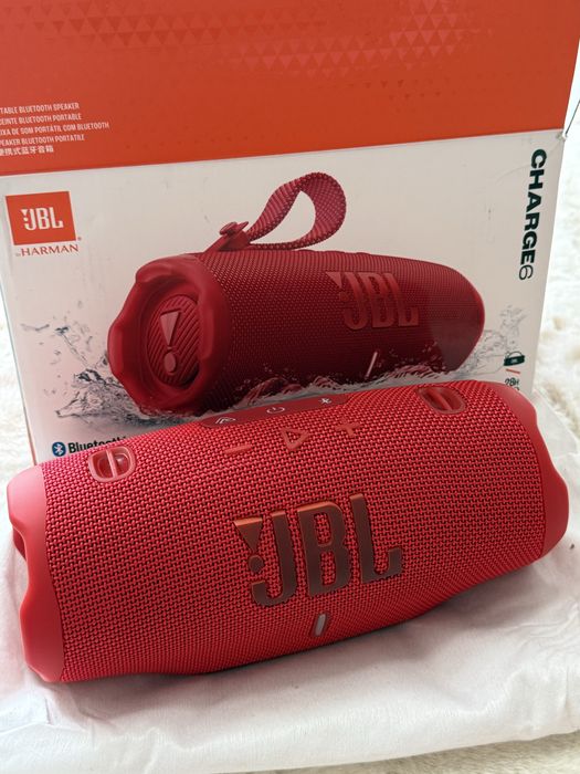 Портативна колонка JBL Charge 6 45W Red