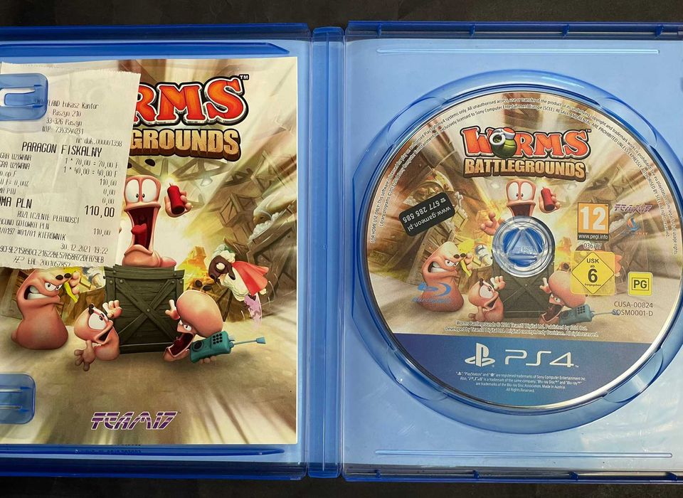 Worms Battlegrounds PS4