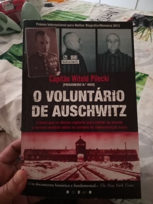 Livro o voluntario de auschwitz