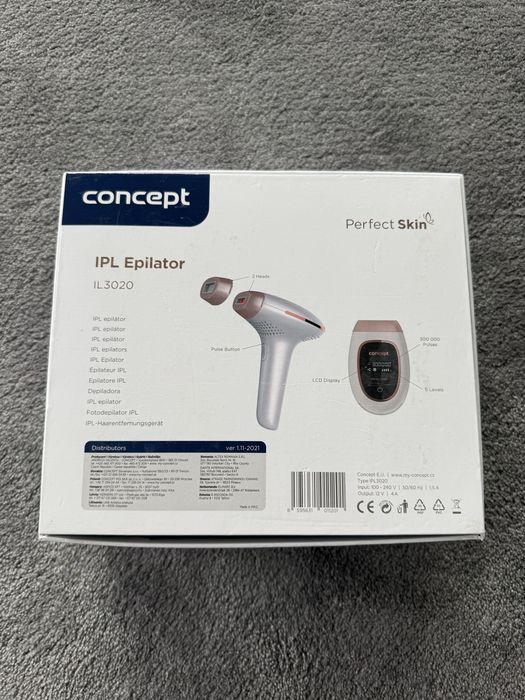 IPL Epilator IL3020 Perfect Skin concept