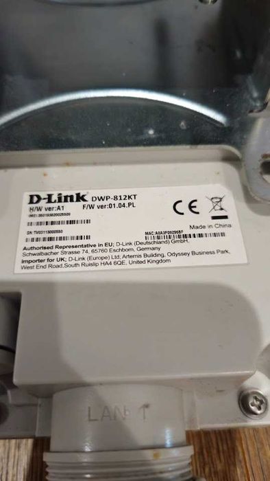 Zestaw LTE z anteną zewnętrzną D-Link DWP-812KT