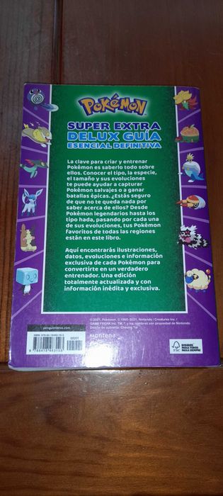 Livro Pokémon Super Extra Delux Guía Esencial Definitiva
