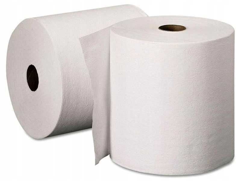 Ręczniki Papierowe Fryzjerskie Celuloza Rolka 200m 2 rolki=400m