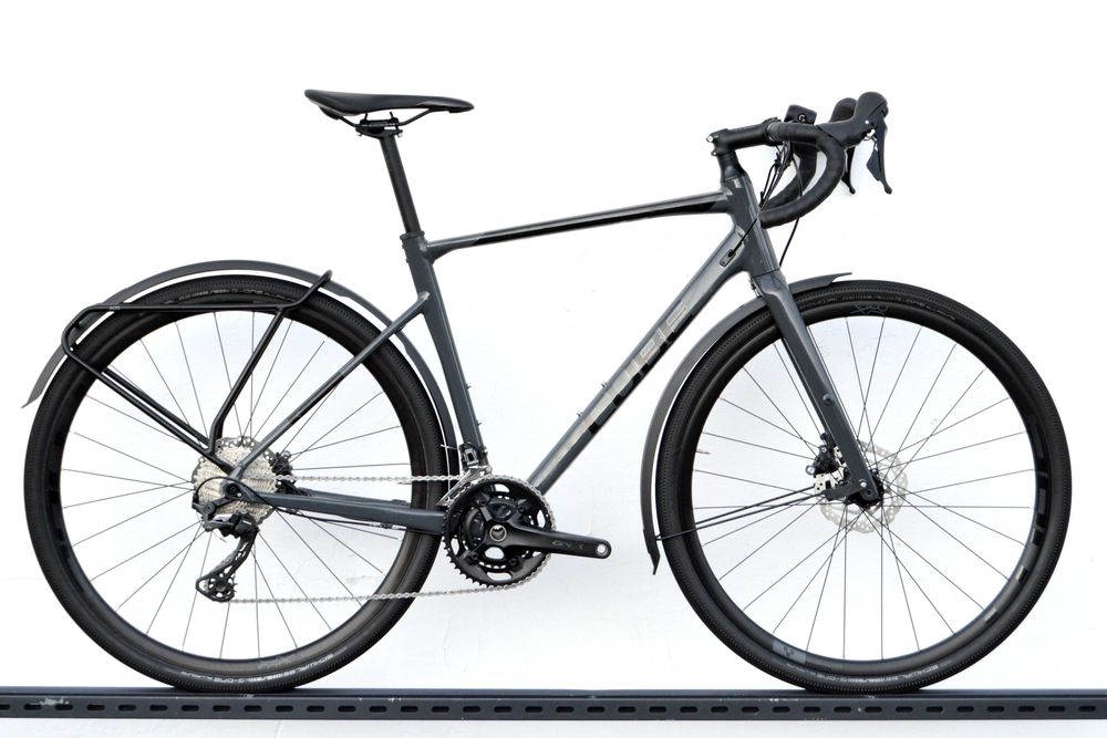 FV23 komfortowy gravel CUBE NUROAD 56 M GRX810 dynamo błotniki FAKTURA