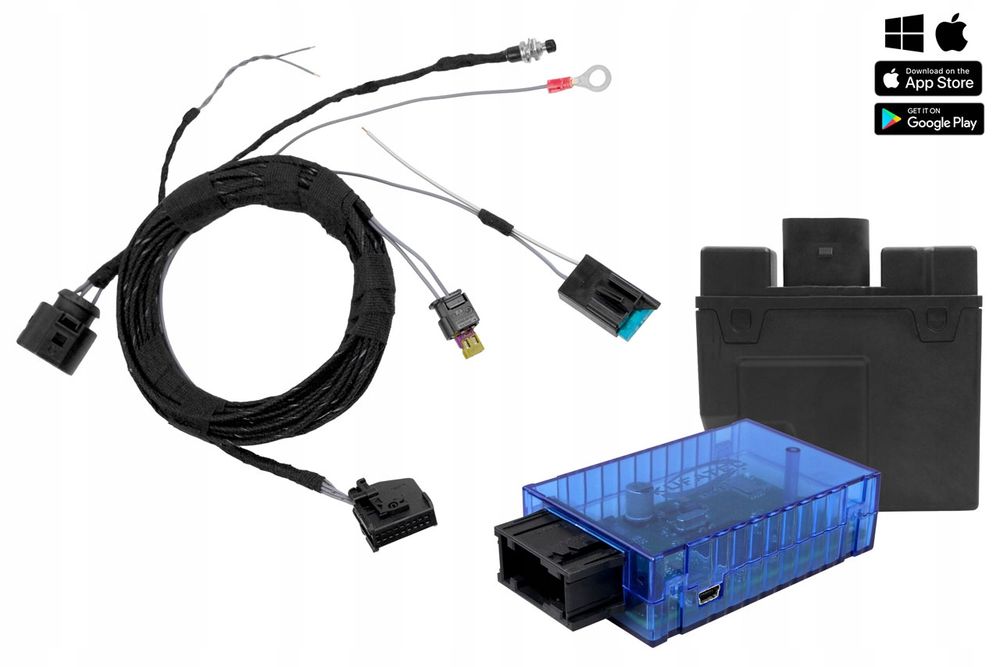 Aktywny układ wydechowy Sound Booster głośni + moduł + okabl VOLVO V60