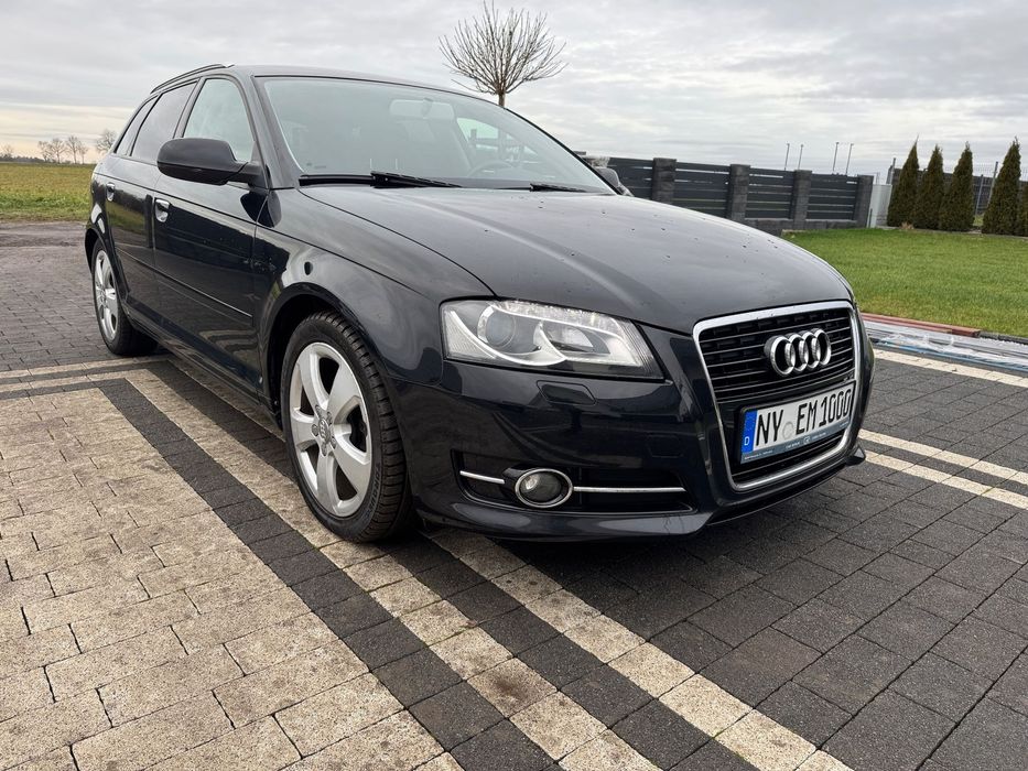 Audi A3 Sportback Gwarancja*Zadbany*LED*Xenon*Navi*Kubełki*ALU