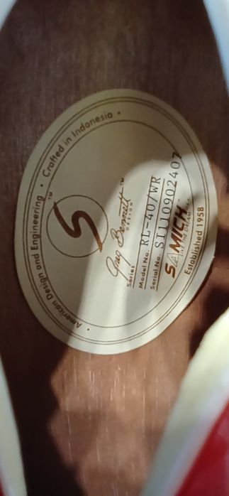 Електрогітара Samick Greg Bennett RL-40/WR