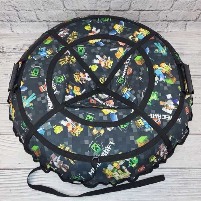 Тюбинг З КАМЕРОЮ ватрушка надувная ПЛЮШКА ТЮБІНГ Огонь 2D см 2026