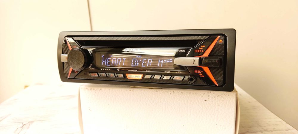 SONY CDX-G1101U с Блютузом Mosfet 4х52 оригинальная автомагнитола!