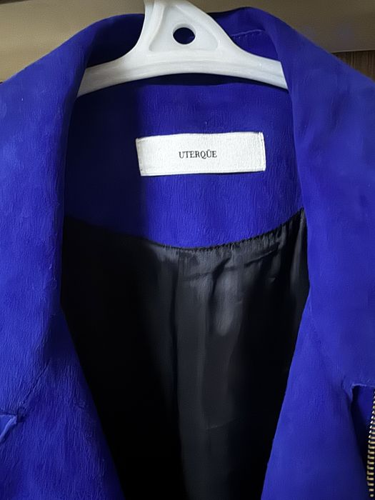 Шикарна замшева косуха куртка Uterque