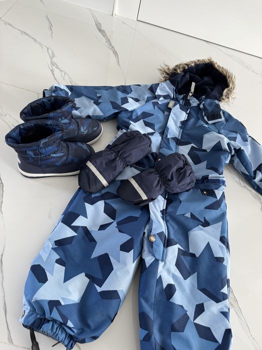 Зимний комбинезон Lenne , перчатки , сапоги