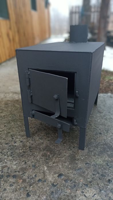 Буржуйка, В НАЛИЧИИ, металл 3мм. площадь до 40м2, Булерьяны.