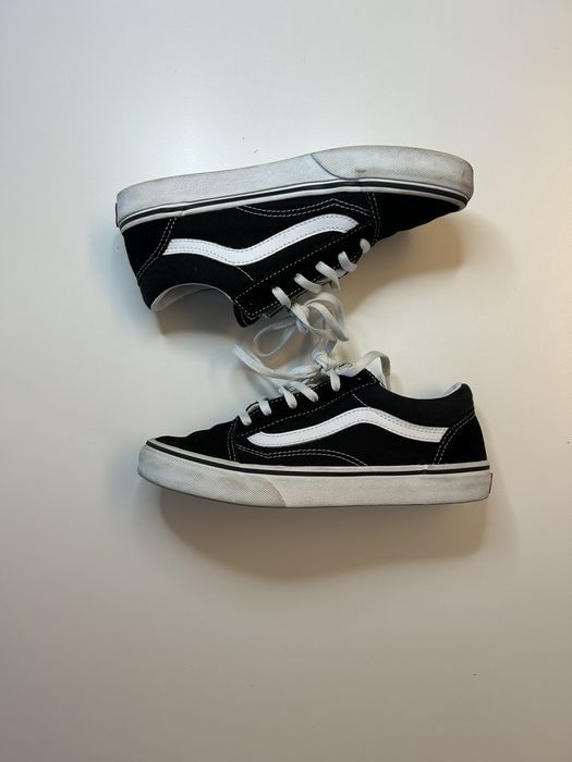 Vans Old Skool Preto/Branco Tamanho 35 – Muito bom estado