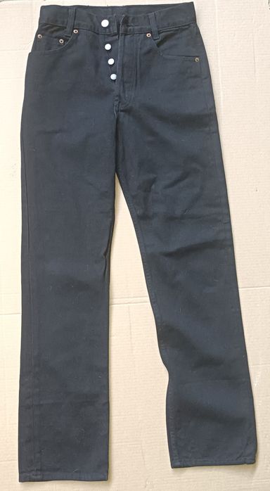 Levis 501 czarne W28 L32 made in USA