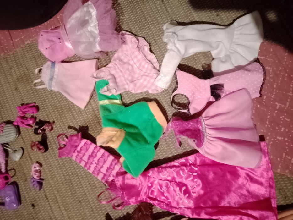 Bonecas guarda fatos da Barbie roupas e acessórios