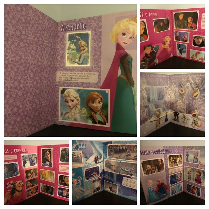 Caderneta Frozen/Ladybug/animaizinhos/patrulha pata