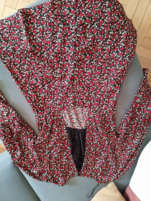 Sukienka w kwiaty Topshop petite