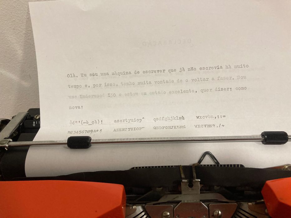 Máquina de escrever  **  Underwood 130