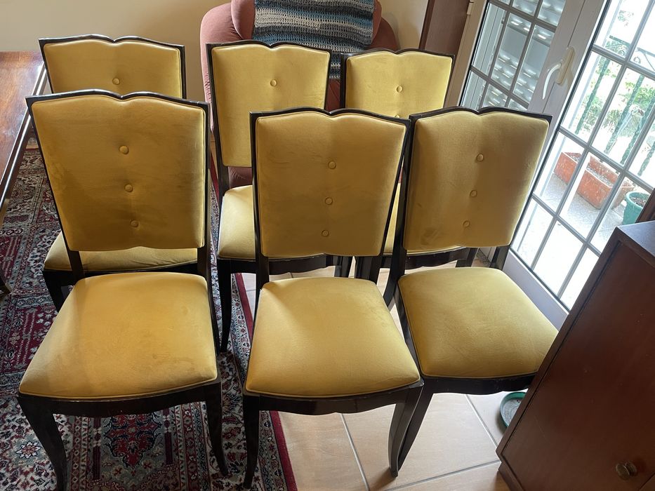 Mesa Art Deco francesa anos 30/40