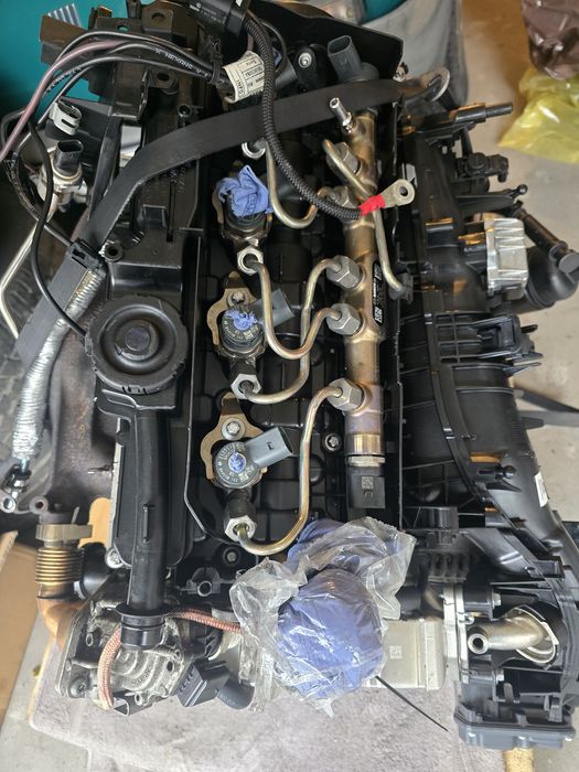 Silnik BMW F20, F30, F33, B47D20A diesel, 190 KM, 2015r,  przebieg. 12