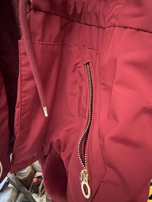 Kispo Quebramar vermelho todo forrado de pelinho