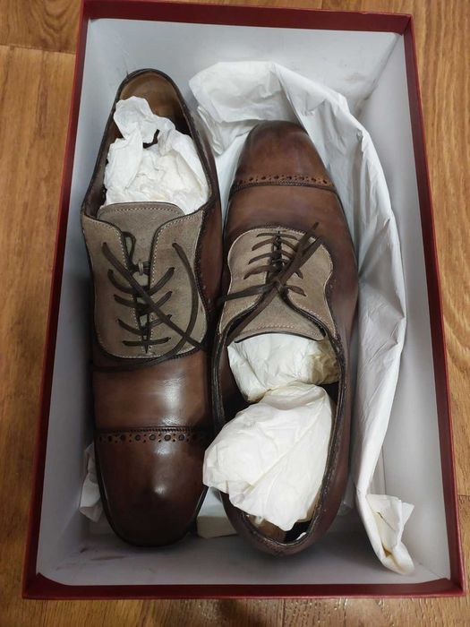 Оксфорди броги Salvatore Ferragamo чоловічі