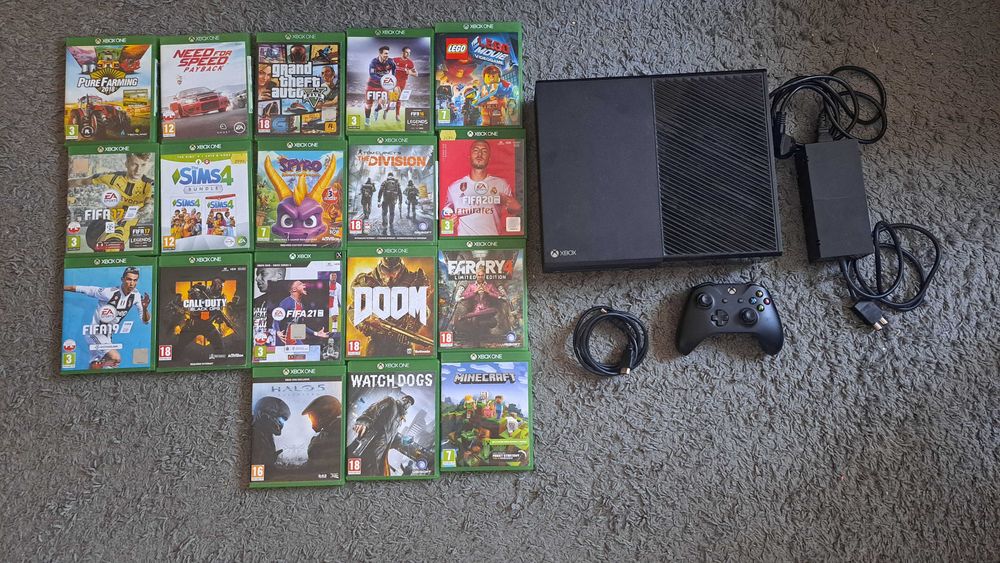 Konsola Xbox One + Pad + Gry