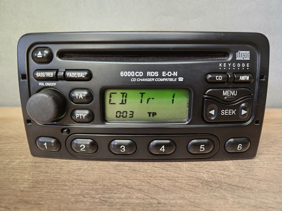 Radio samochodowe Ford 6000 CD + kod / Mondeo Focus Fiesta transit