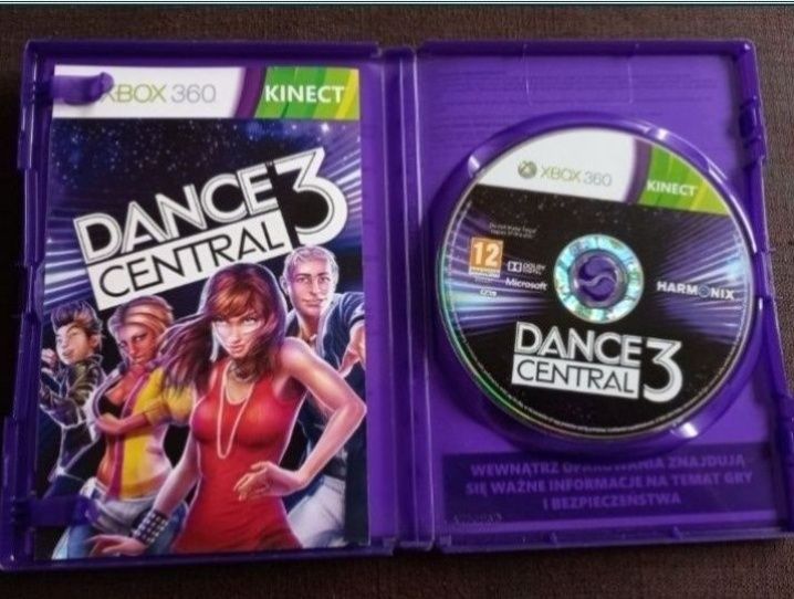 Gra taneczna Dance Central 3 na xbox 360 kinect taniec