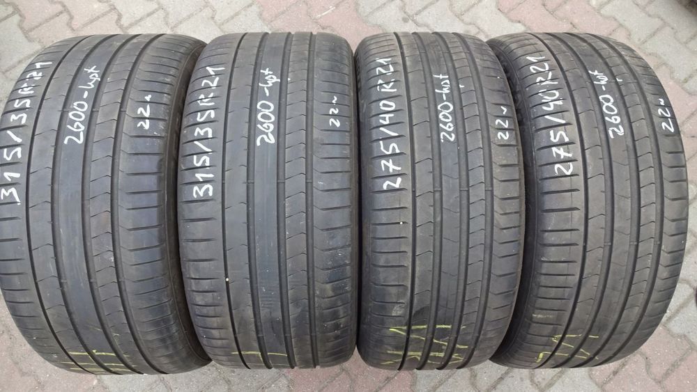 opony letnie 325/35e21 275/40r21 pirelli pzero 2022r rsc runflat super cena