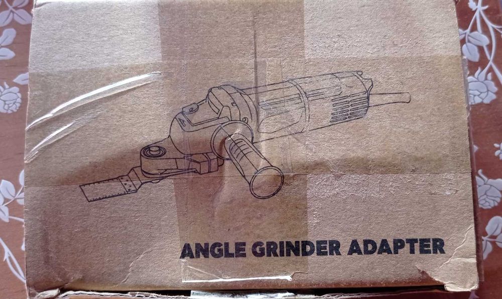 Adaptador para rebarbadora para corte em ângulos difíceis