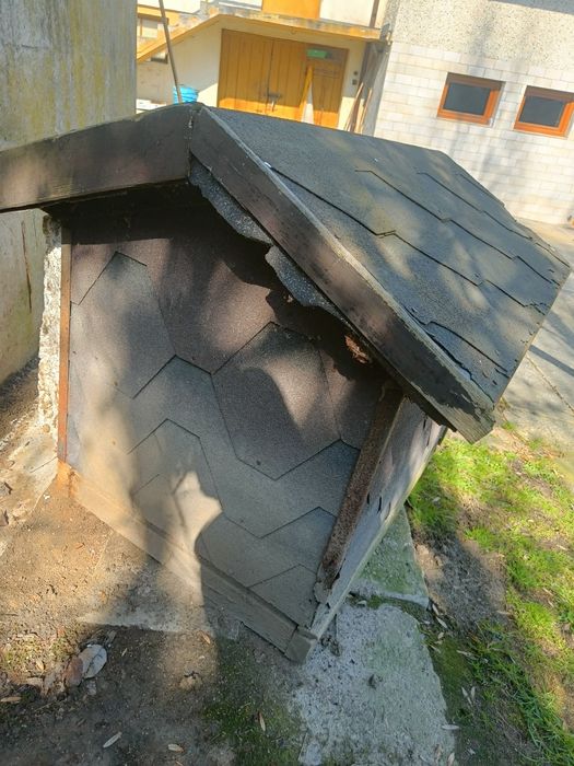 Buda dla psa ocieplana