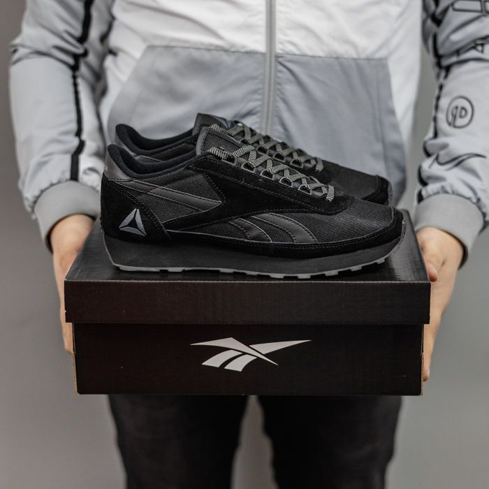 Кроссовки Reebok Classic All Black Мужские оригинал новые