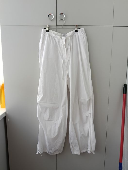 Белые женские штаны Cropp