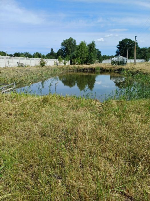 Продам новий будинок за містом з власним озером