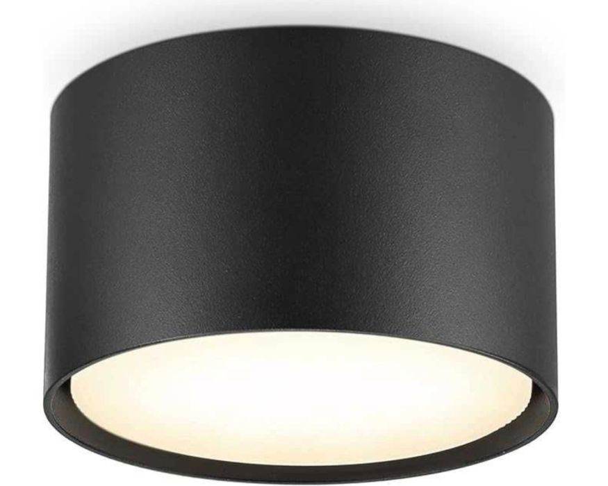 BOYIR Czarny Reflektor Sufitowy LED GX53 6W | Ø84 mm | 4000K