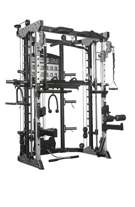 G9 All-in-One Trainer: Functional Trainer, Smith, Rack e Leg Press